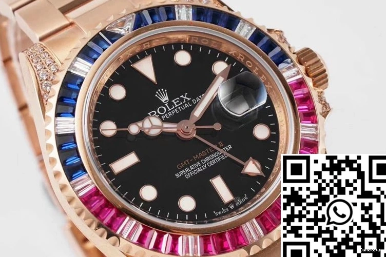 GMT Rose Factory Rolex Gold II ROF SAru 116759 Master 0420